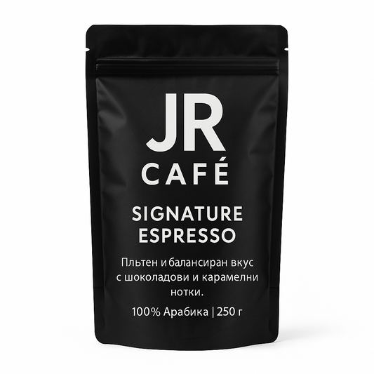 JR Café — Espresso Blend (Brazil · Peru · Ethiopia)